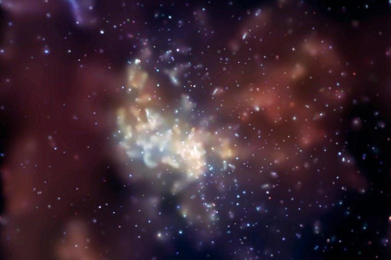 Chandra Milky Way Supermassive Black Hole Crop