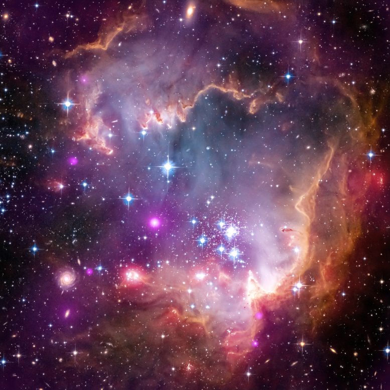 Chandra Observations Reveal Young Stars with Masses Similar to Our Sun
