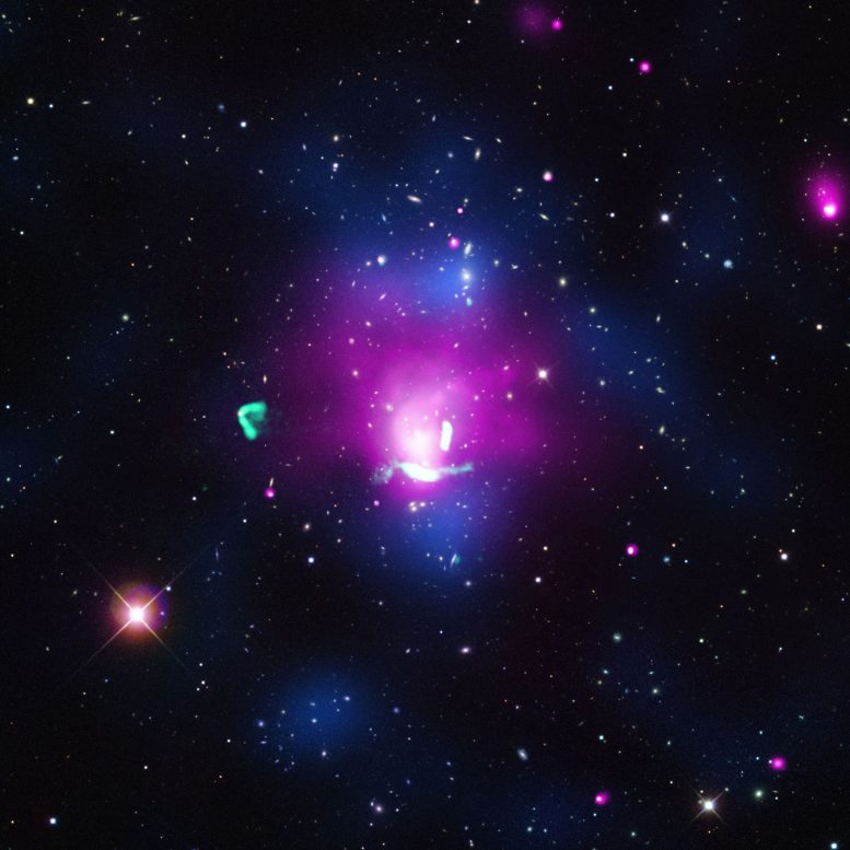 Chandra Reveals Giant Collision Triggered Radio Phoenix Abell 1033