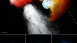 Chandra Views Pulsar Punching Hole in Stellar Disk