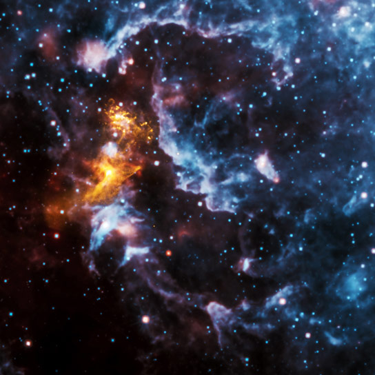 Chandra Xray Observatory Image Illusions in the Cosmic Clouds