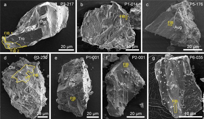Chang’e 6 Lunar Farside Sample Mineral Clasts