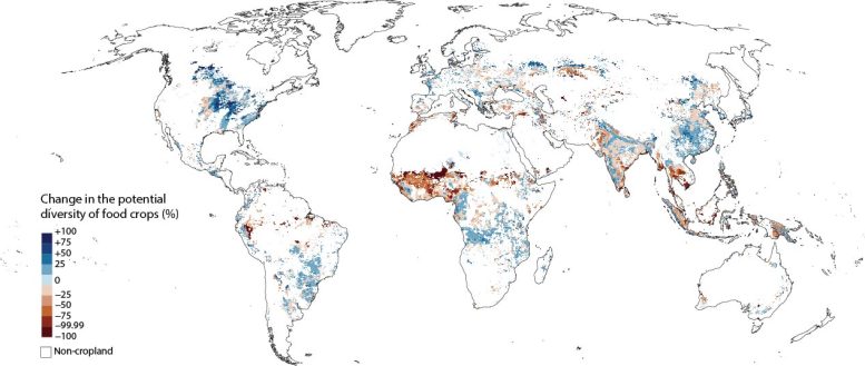 Change in Crop Diversity Graphic