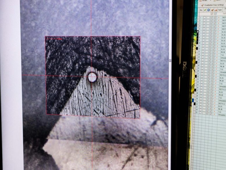 Chemical Analysis of Rock Continent Stabilization Research