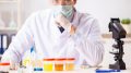 Chemist Working in Lab