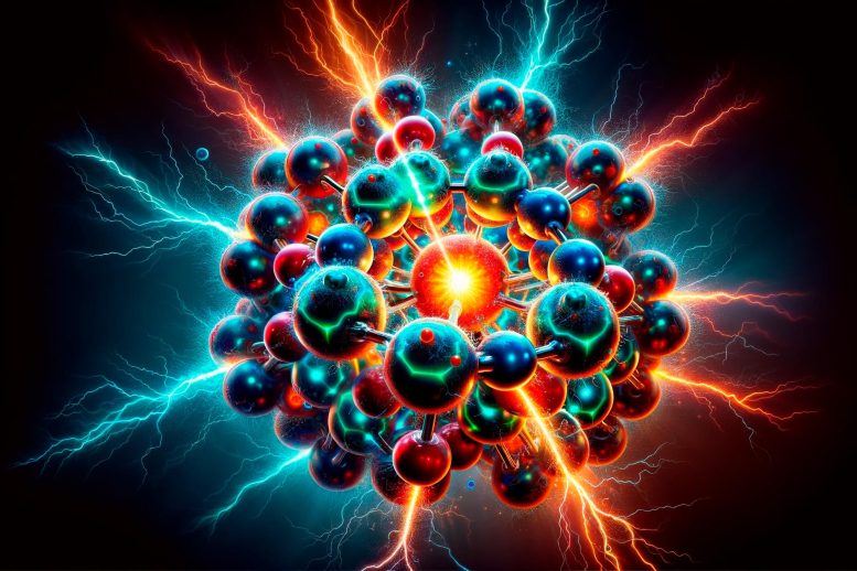 Chemistry Molecule Energy Art Concept