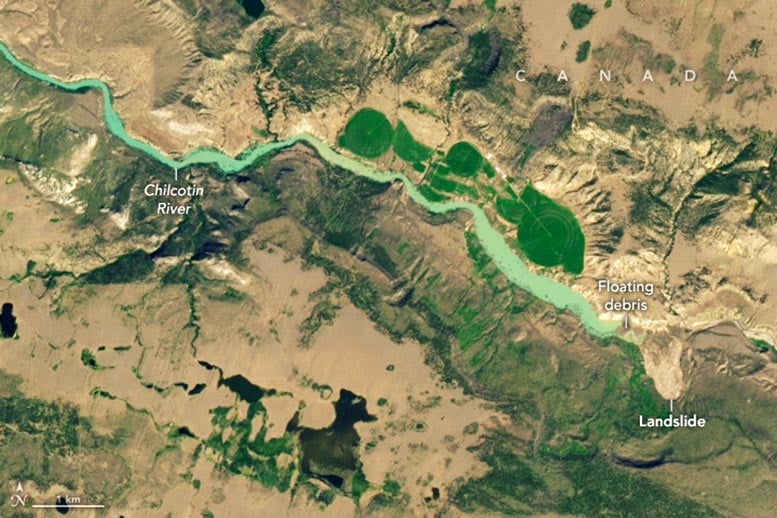 Chilcotin River August 2024 Annotated