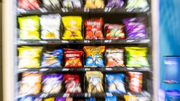 Chips Vending Machine Blurry