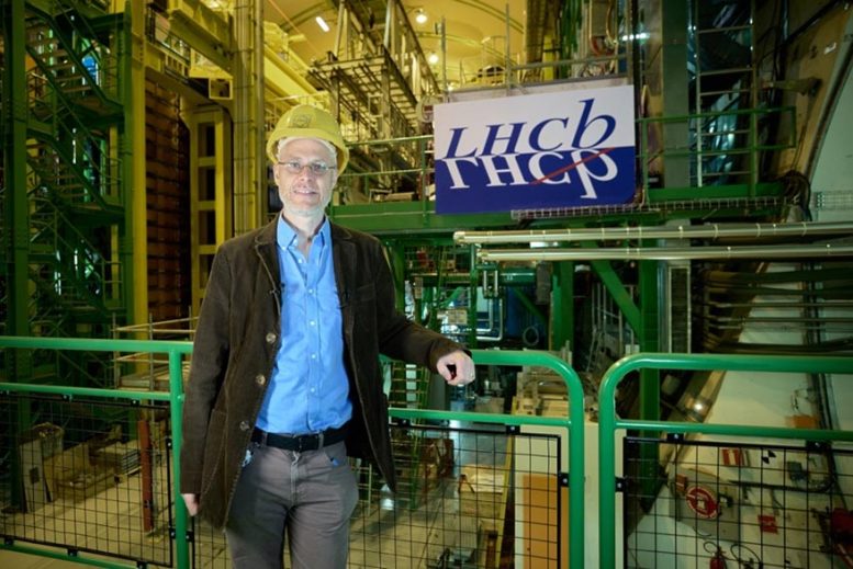 Chris Parkes With LHCb Experiment