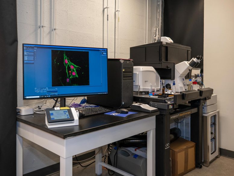 Chromatin Under Microscope