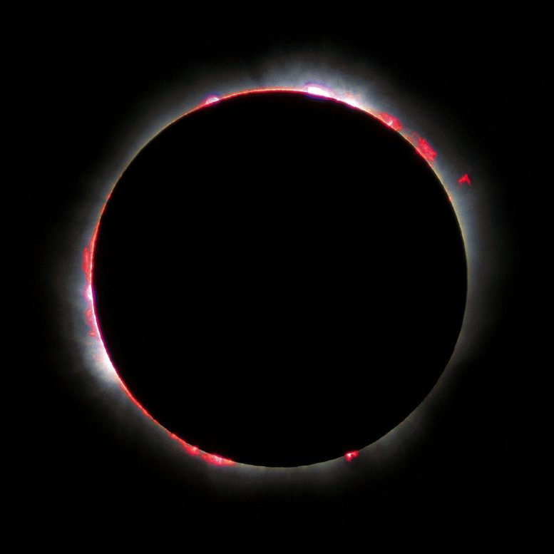 Chromosphere 1999 Total Solar Eclipse