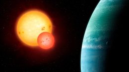 Circumbinary Planet Orbiting Two Stars