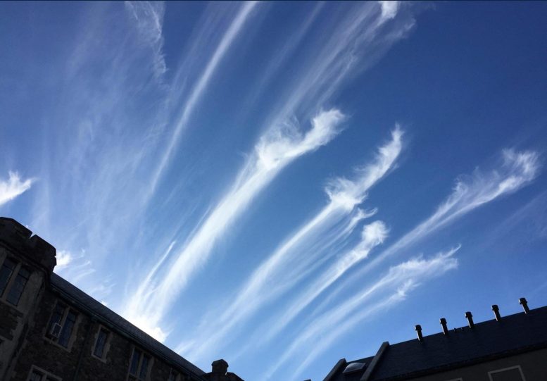 Cirrus Clouds Over Bard College