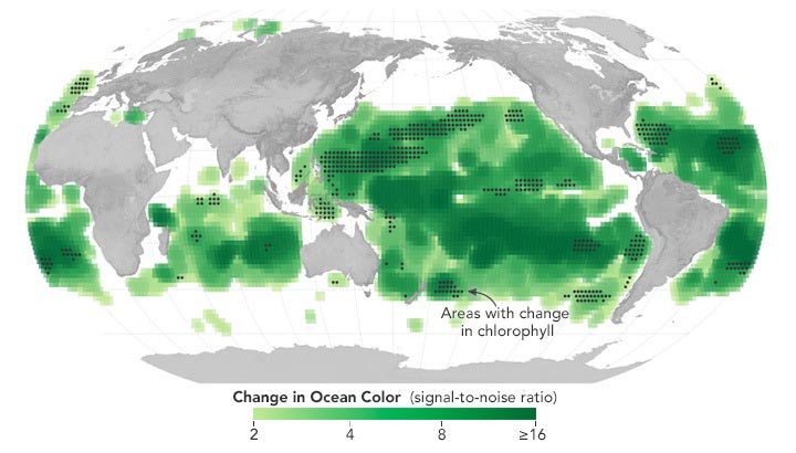 Climate Change New Ocean Color Annotated