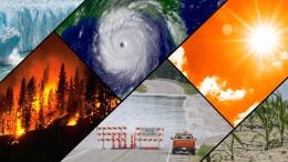 Climate and Weather Collage