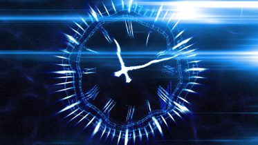 Clock Time Relativity Concept Art