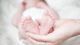 Close Up Baby's Feet