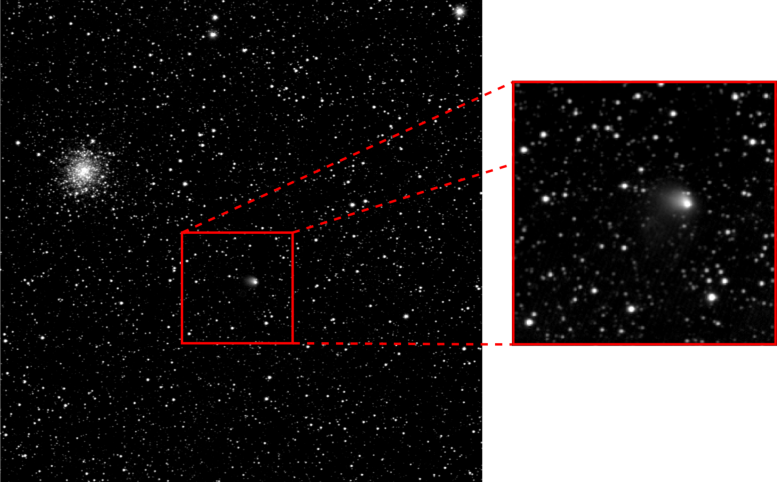 Close Up of Comet 67P Churyumov Gerasimenko