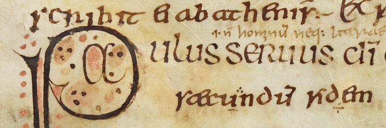 Close Up of Epistles of St Paul