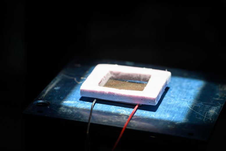 Close Up of the High Efficiency STEG