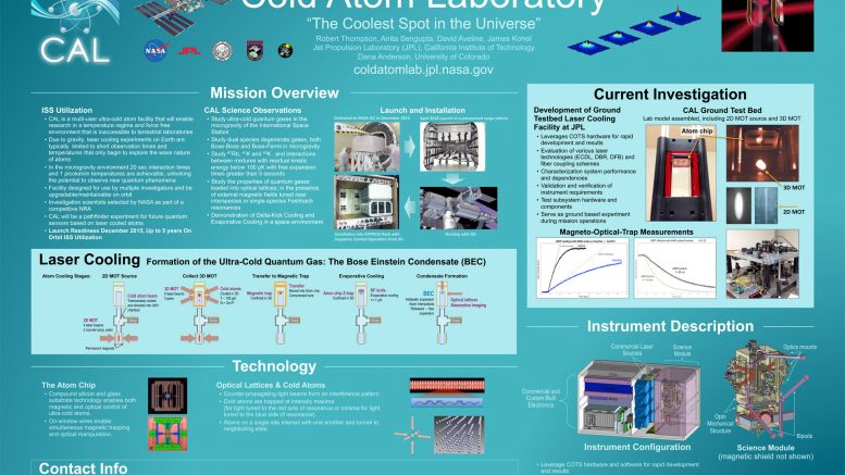 Cold Atom Lab News - SciTechDaily