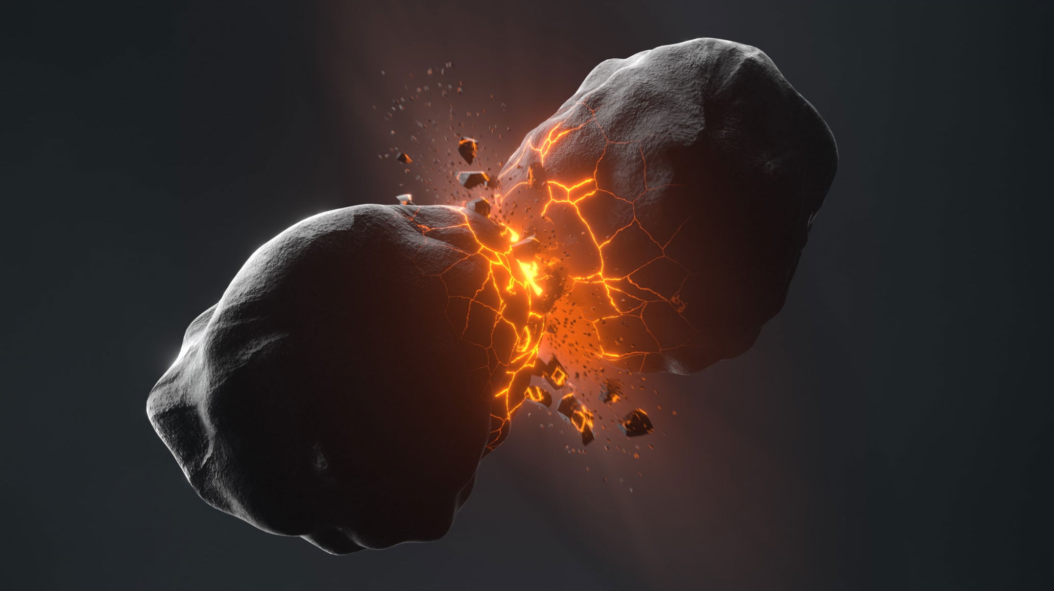 Astronomers Witness Massive Cosmic Collisions Around a Nearby Star