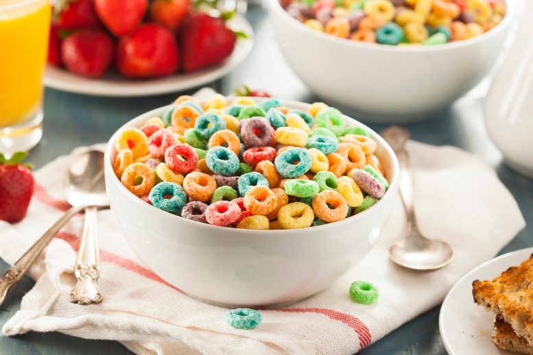 Colorful Breakfast Cereal