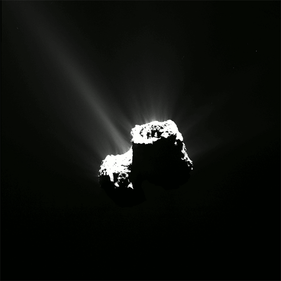 Comet 67P/Churyumov–Gerasimenko Makes Its Closest Approach to the Sun
