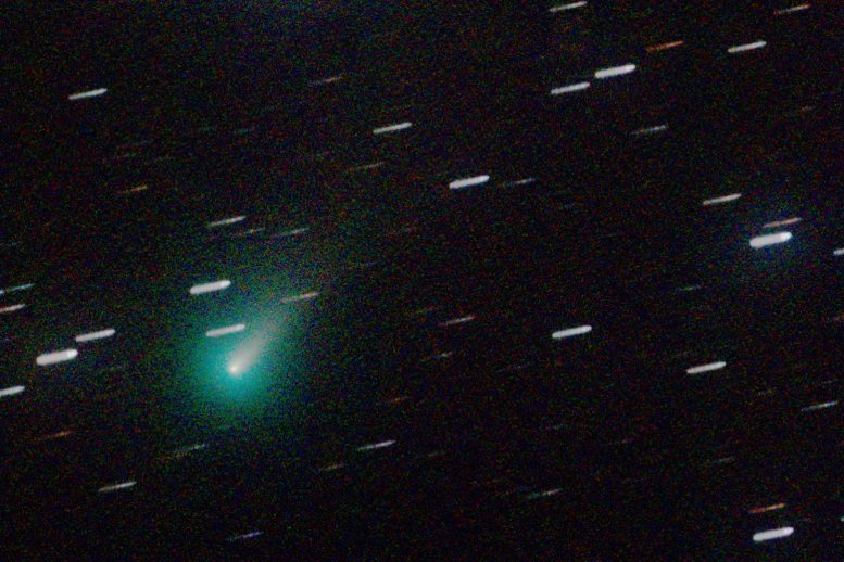 Comet A1 Leonard Getting Brighter