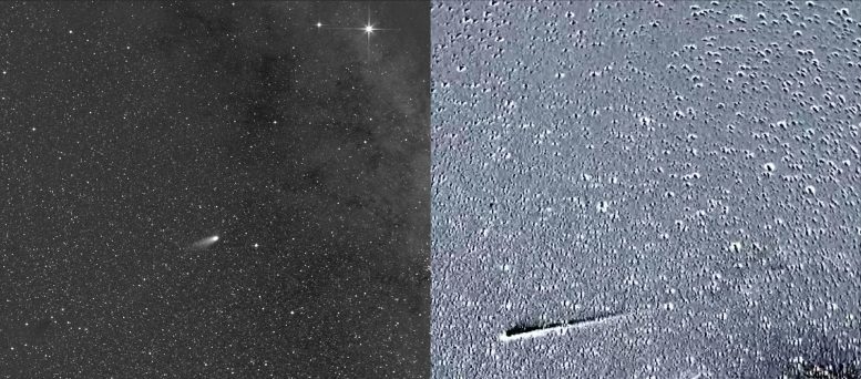 Comet Leonard From Two Sun Watching Spacecraft