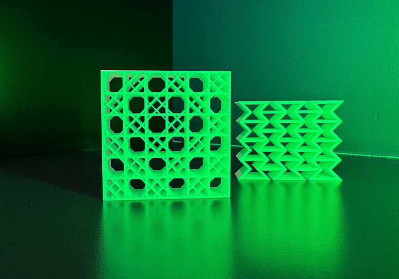 Comparing Double Lattice Structure vs Honeycomb Design