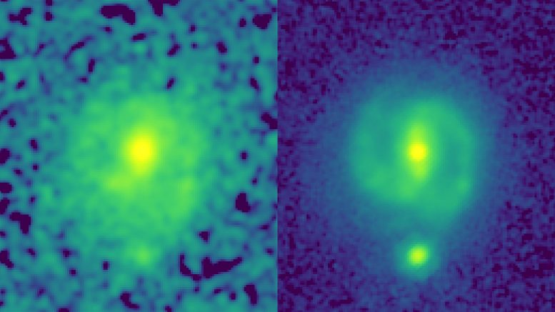 Comparison of Hubble Versus Webb Galaxies