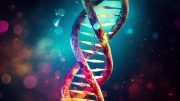 Complex Genetic Code DNA Concept Art Illustration