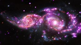 Composite Image of NGC 2207 and IC 2163