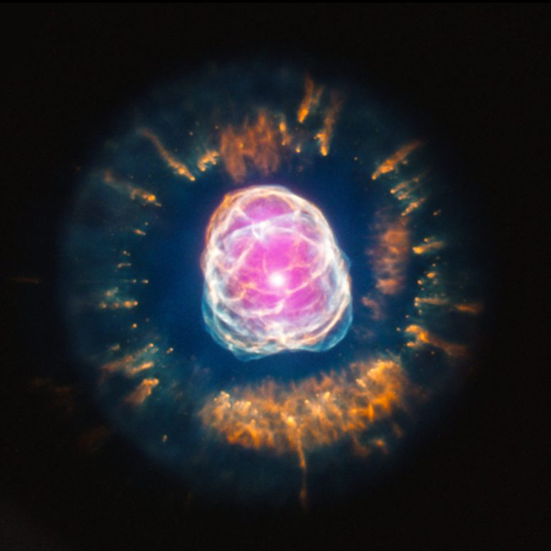 Composite Image of Planetary Nebula NGC 2392