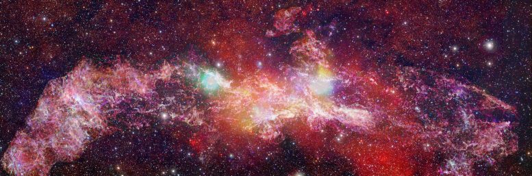 Composite Milky Way Center