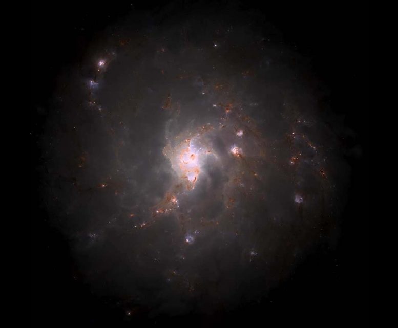 Computer-Simulated Milky Way-Like Galaxy