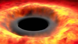 Concept Black Hole Illustration