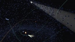 Conceptual Diagram Comets Interstellar Objects