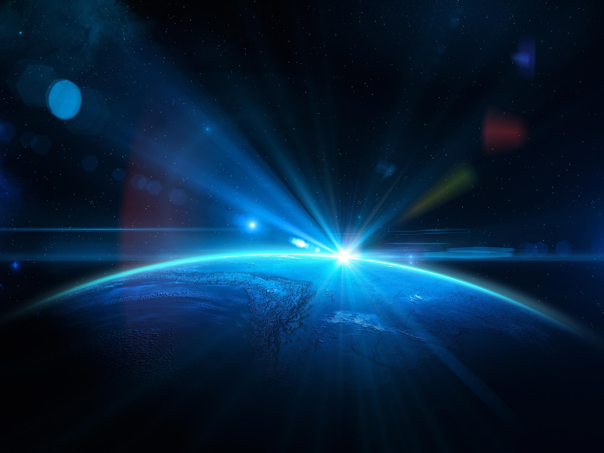 Cool Earth Sun