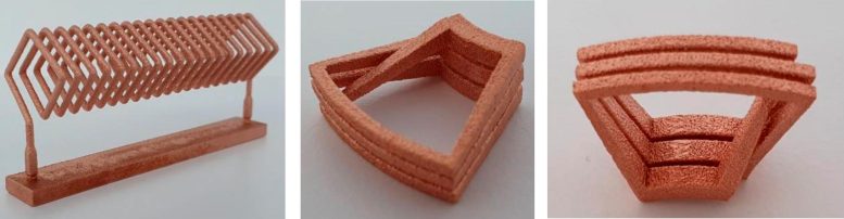 Copper Coils Created by Additive Manufacturing Techniques