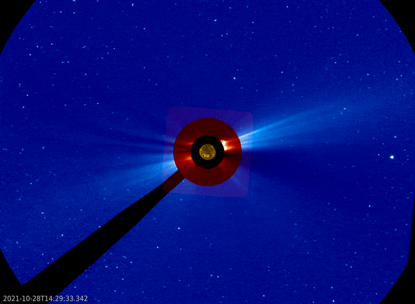 Coronal Mass Ejection October 2021