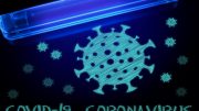 Coronavirus UV Light Concept