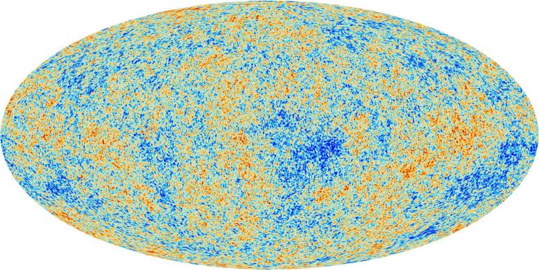 Cosmic Microwave Background Map