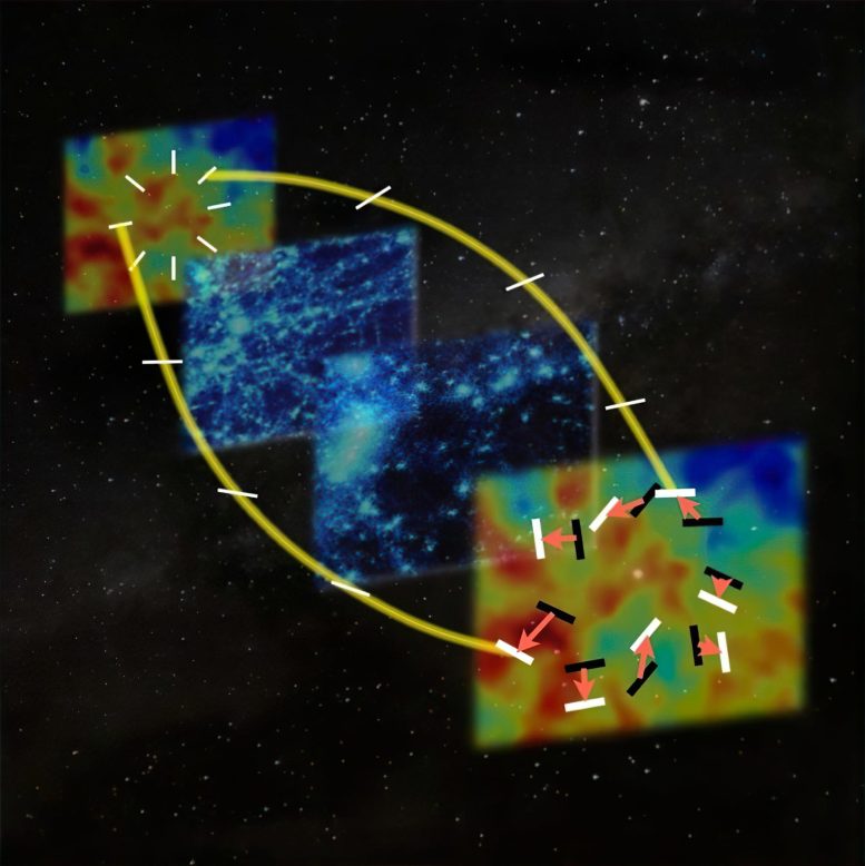 Cosmic Microwave Background Polarized Light Subjected to Gravitational Lensing Effects
