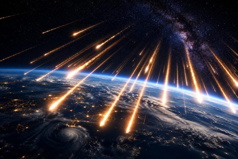 Cosmic Rays Earth Space