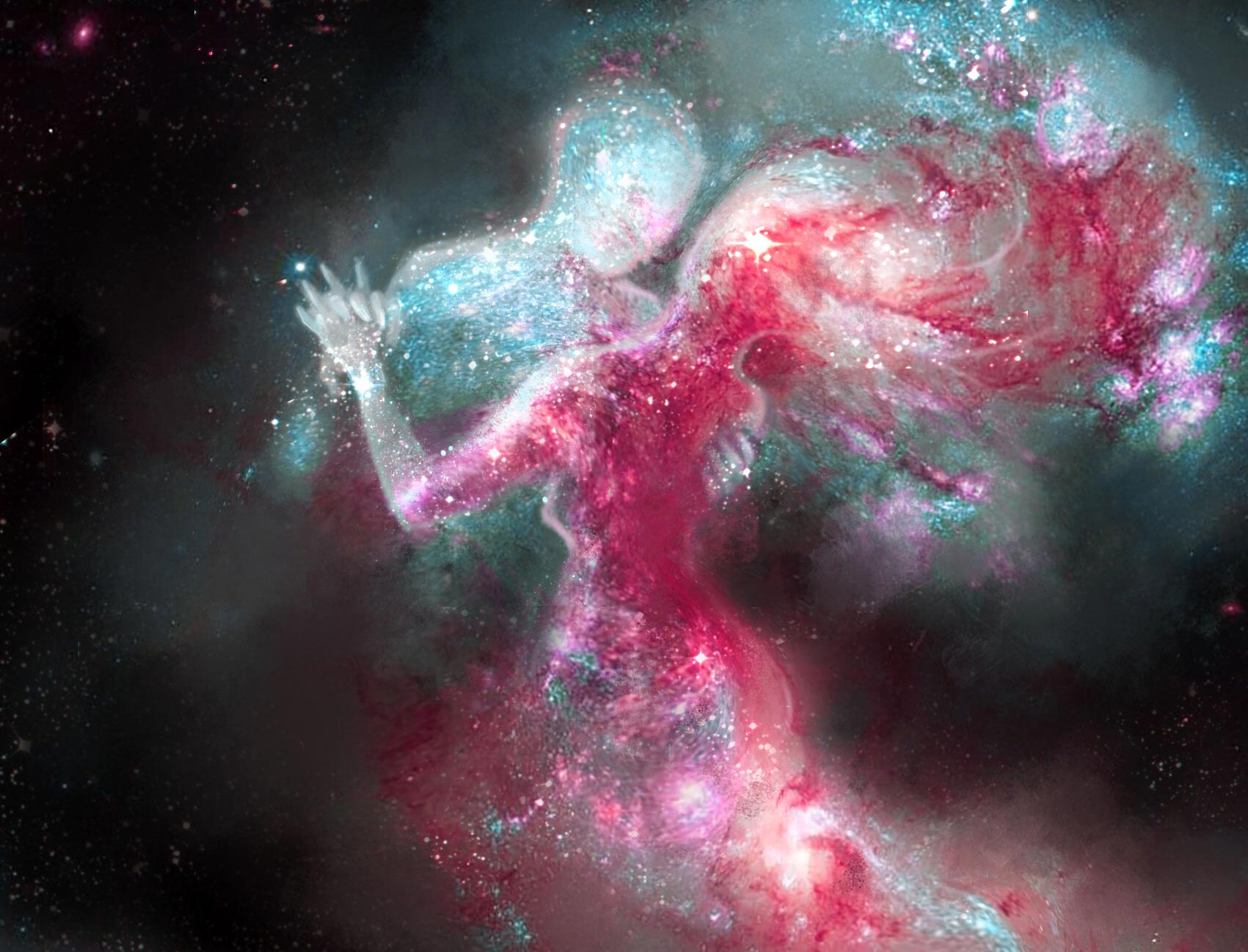 Звездная танцующая. Ранняя Вселенная. Танго в космосе. Звездный танец.. Аномалии Вселенной.