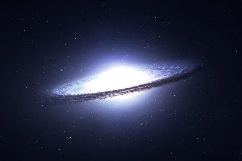 Cosmic Void Deep Space Galaxy