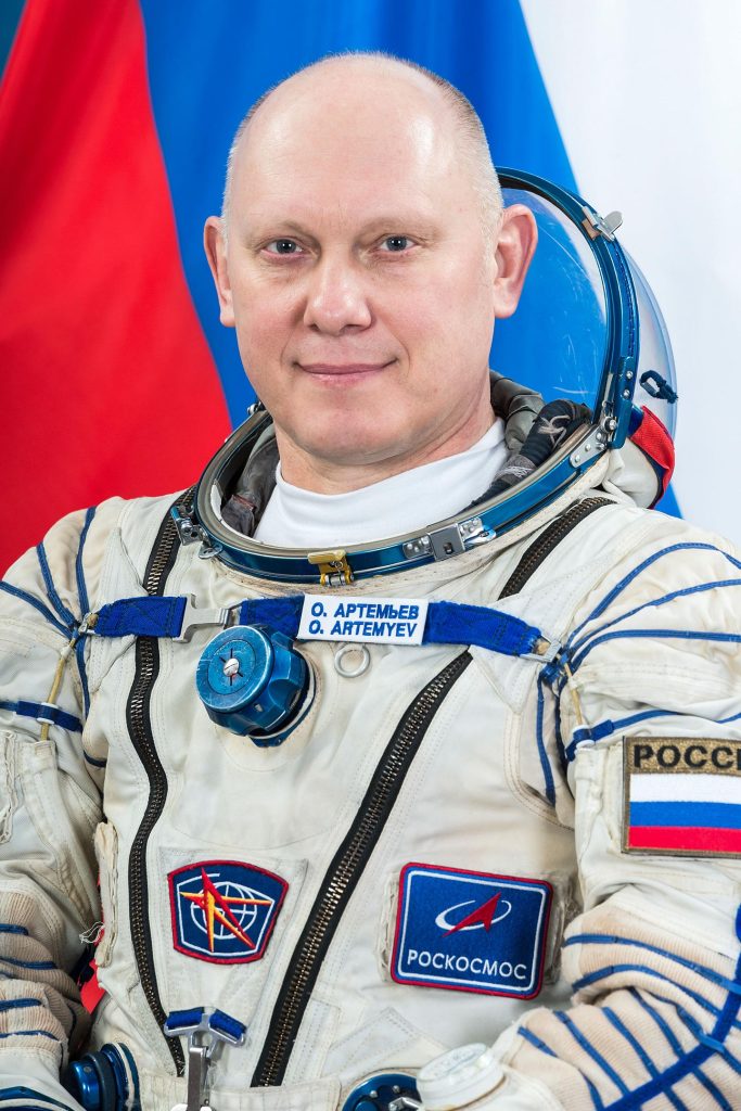 Cosmonaut Oleg Artemyev Portrait