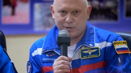 Cosmonaut Oleg Artemyev at Expedition 65 Press Conference
